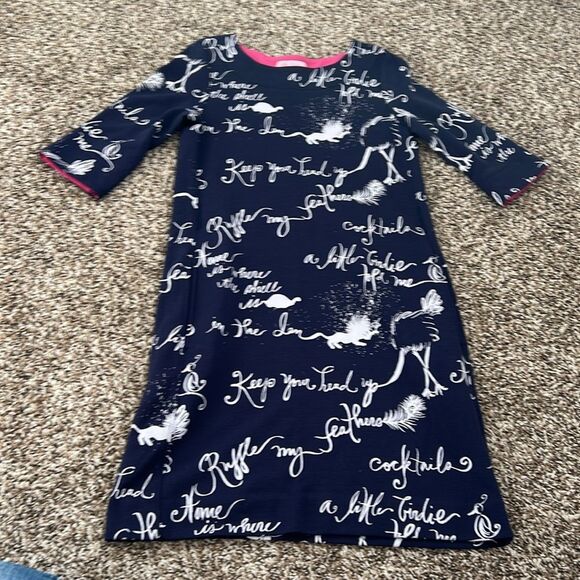 Lilly Pulitzer Girls Ruffle My Feathers Dress Girls Size 7 - Picture 13 of 13